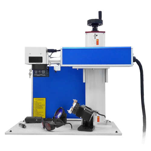 ماكينة حفر ألياف الليزر بقدرة 30 وات لمعالجة المعادن